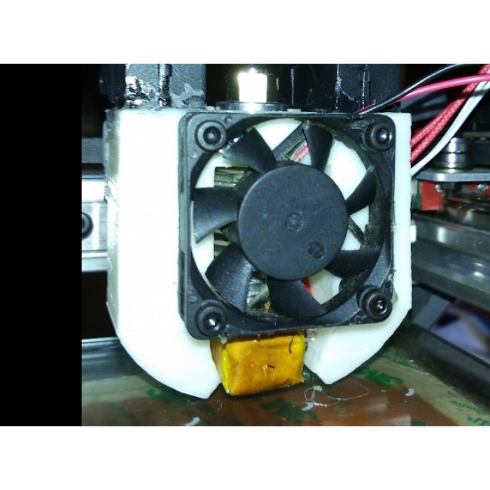 90 derece + türbin soğutmasında mng12h üzerinde Hotend tutucu E3V6