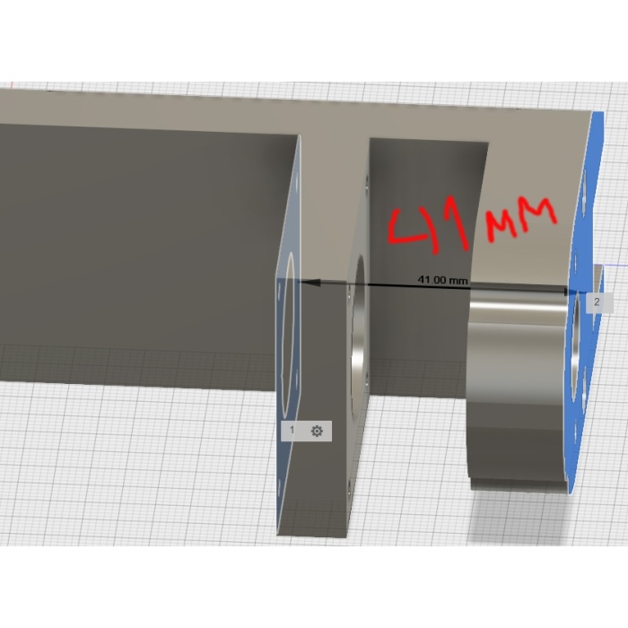 2020 profili için Y ekseni step motor montajı (pryushya)