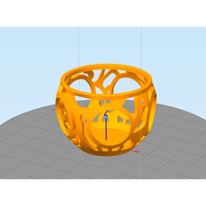 Vazo (stl + solidworks + rar (restorasyonlu))