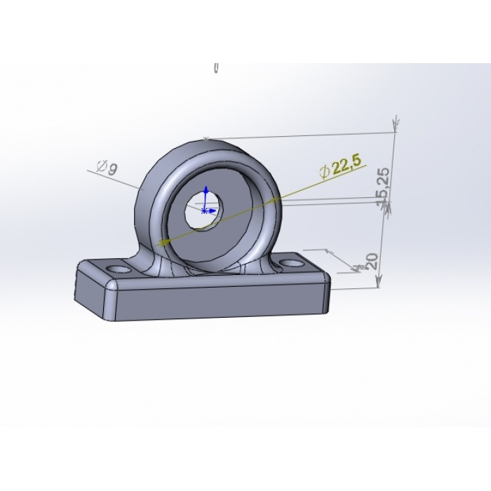 Vida (mil) tutucu 8mm (Rulman 608RS)