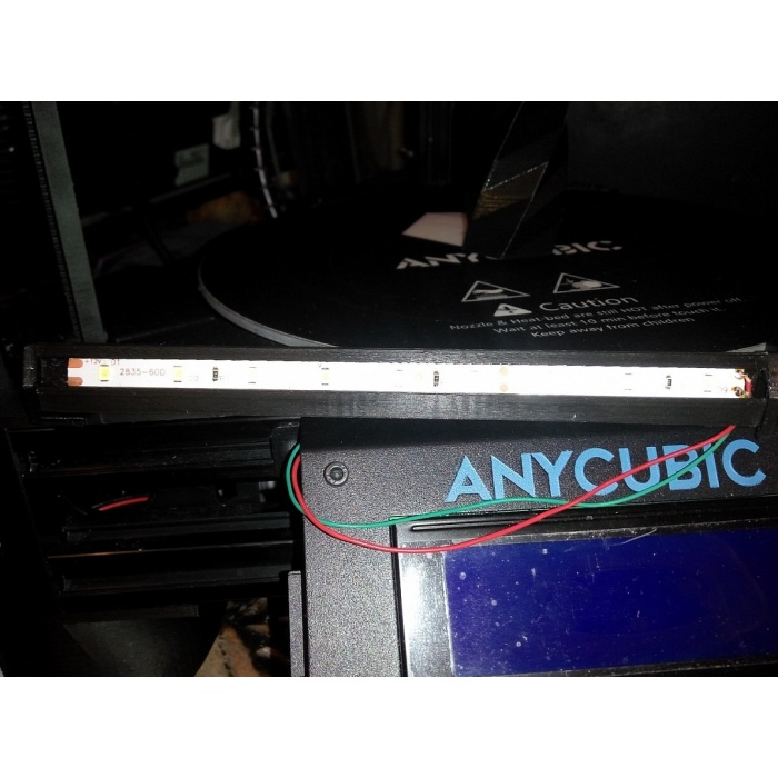 Anycubic 3D Yazıcı Kossel Delta için Arka Işık