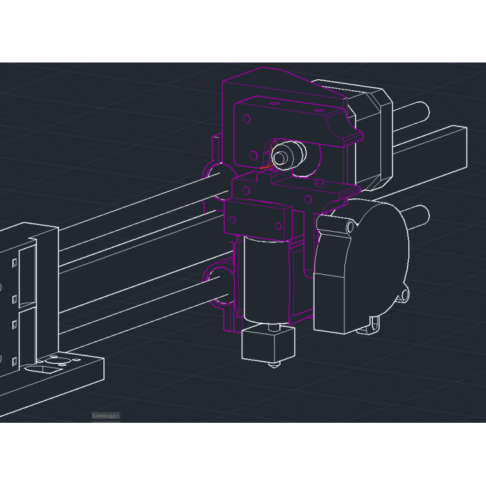 ekstruder Prusa i3 e3d_v6