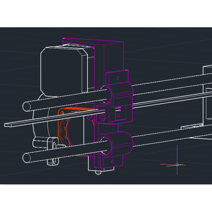 ekstruder Prusa i3 e3d_v6