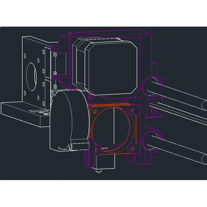 ekstruder Prusa i3 e3d_v6