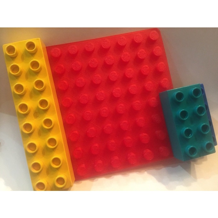 Duplo uyumlu baskı plakası 8x8 T31866