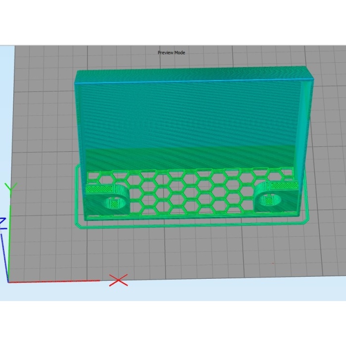 Prusa i4 için hava girişi 3D669460