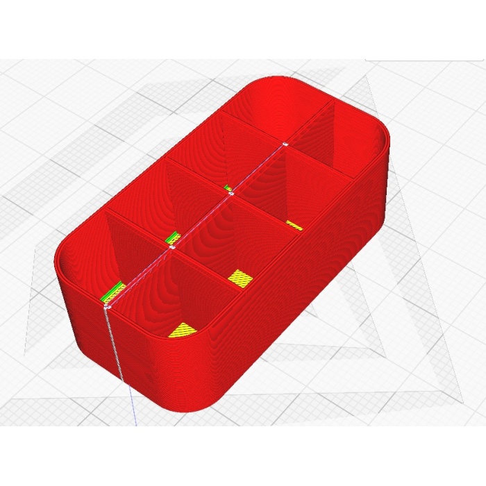 8 adet AAA pil için basit stand. 3D864255