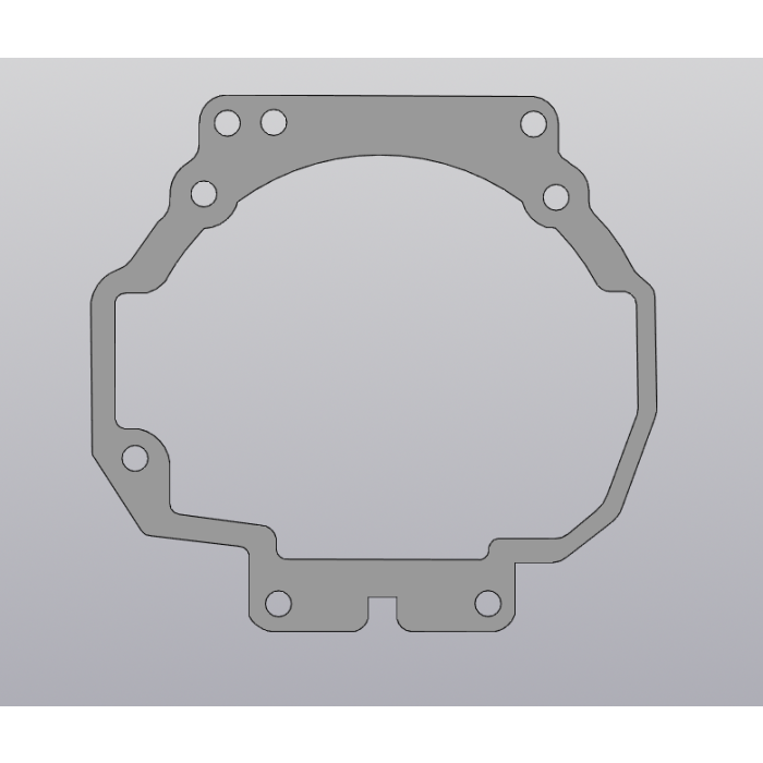 Toyota Camry 40 için adaptör çerçeveleri Hella 3R 3D861412