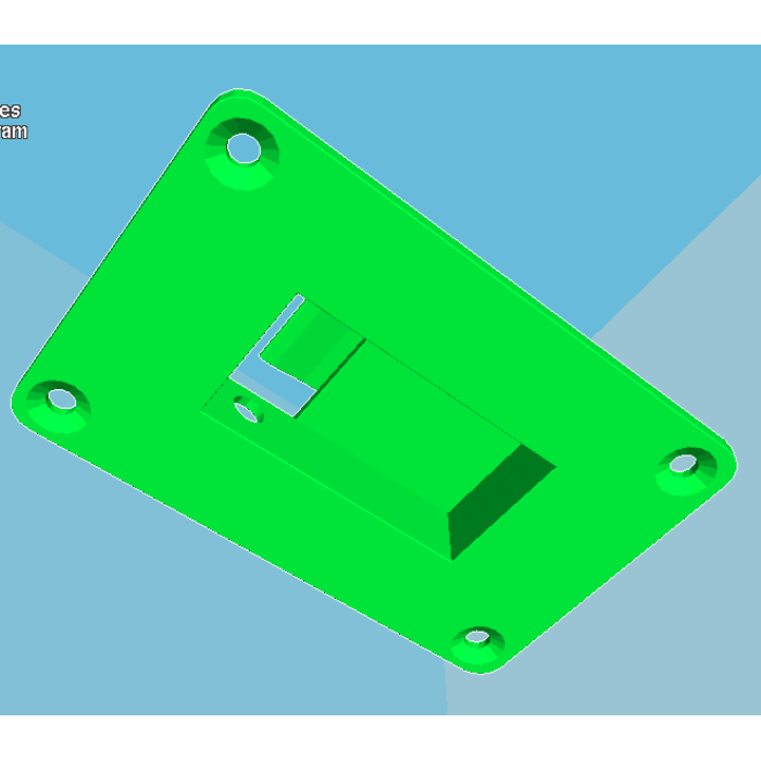 Sürgülü kapı mandalı 3D860024