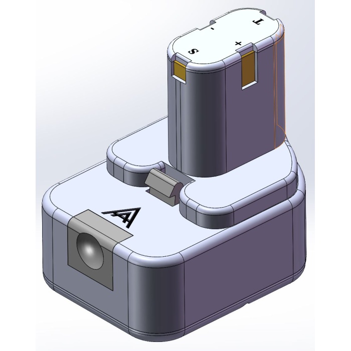 Hitachi 4 hücreli 18650 pil 3D856107