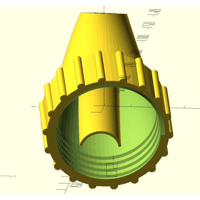 Yıkama sıvısını dökmek için huni 3D855494