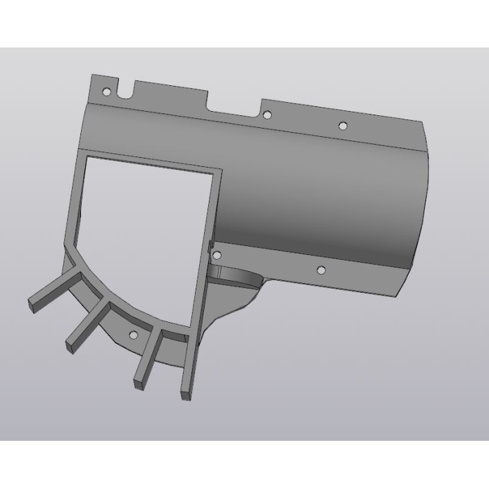 Feed-Ex PF100 Otomatik Köpek Yemleme Parçası (Helezon Üst Muhafazası ve Motor Muhafazası) 3D856888