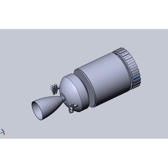 ANGARA A5 fırlatma aracı için KVTK üst aşaması 3D858211