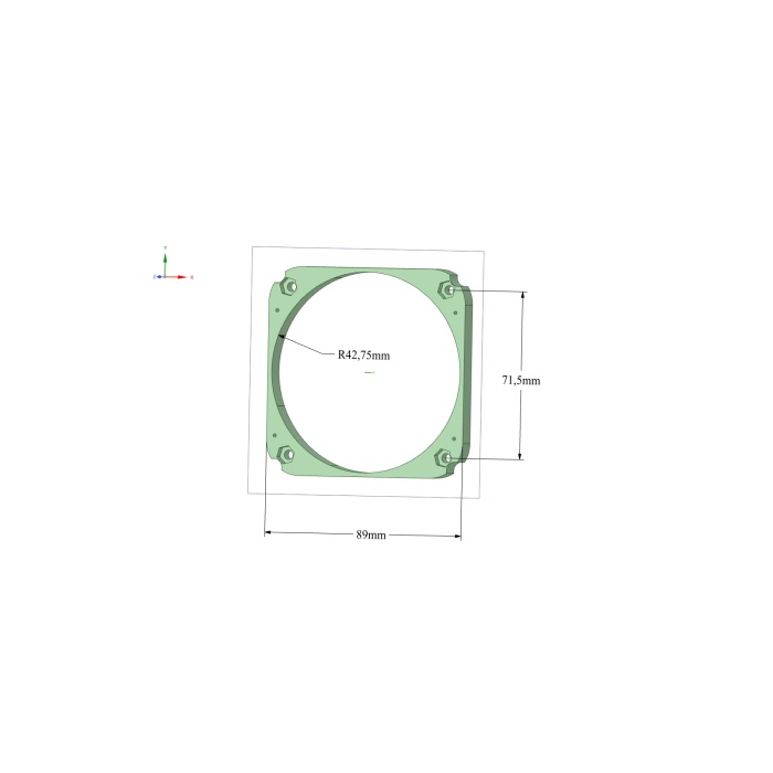 Fandan PC sistem ünitesine adaptör 3D859161