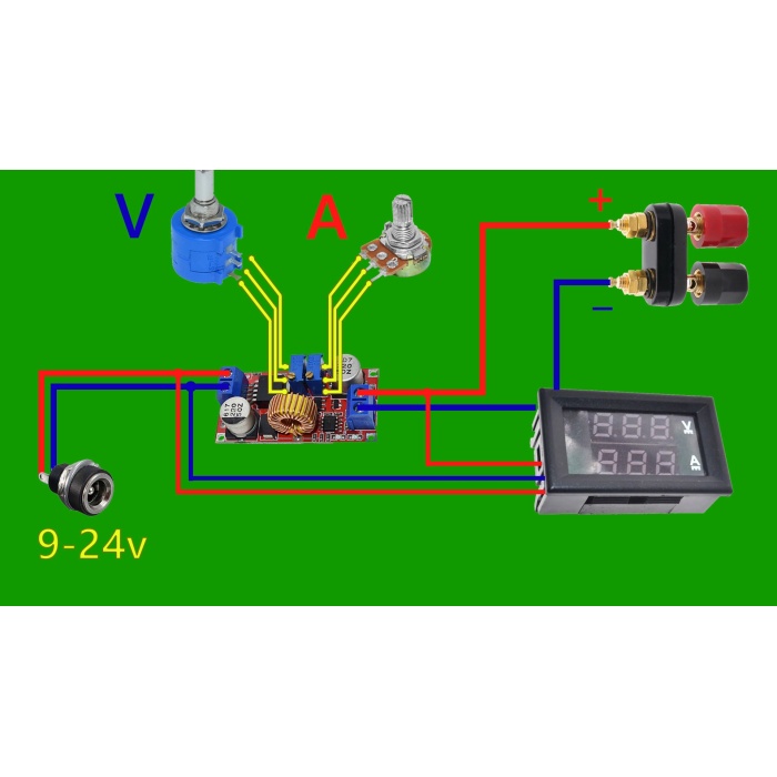 Mini laboratuvar güç kaynağı için muhafaza. 3D860030