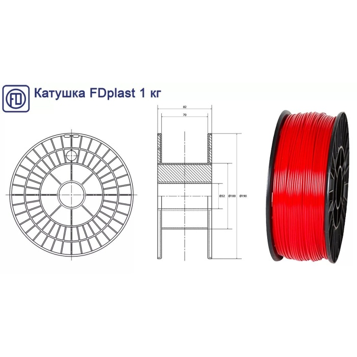 Çift filament makara tutucusu 3D863083