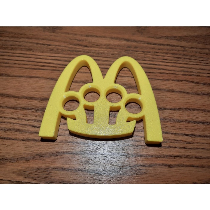 McKnuckle Duster McDonalds Pirinç Knuckle P_950024