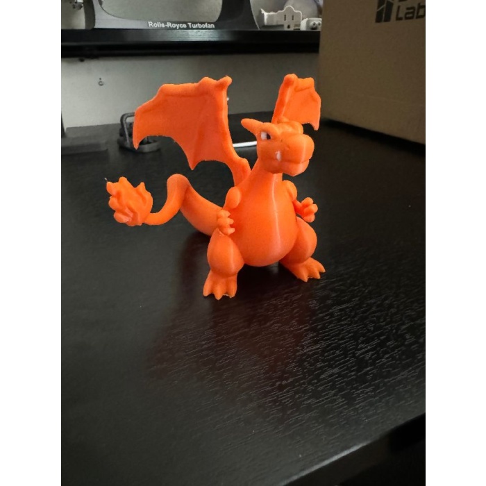 Retro Charizard - Pokémon Red Versiyonu Sanat Eseri P468366