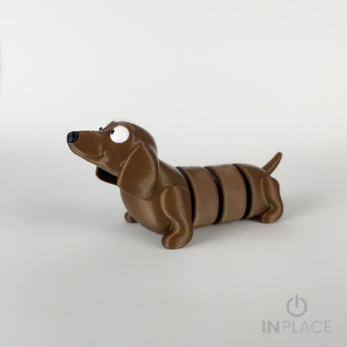 Sevimli Dachshund Articulated - Uzun Sürüm P1148311