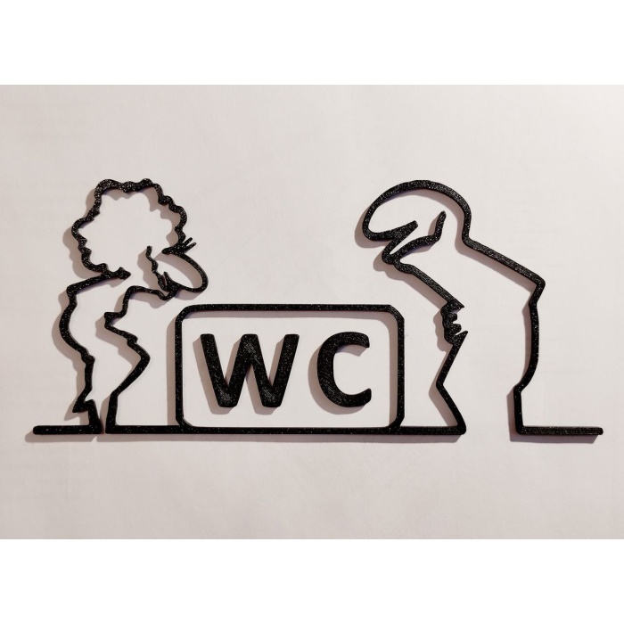 İkonik karikatür La Linea Balum Balumdan WC kapı askısı. P1138583