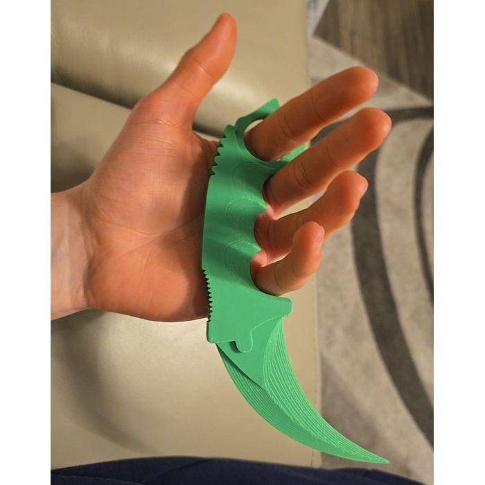 Oyuncak karambit kutu açıcı p1128628