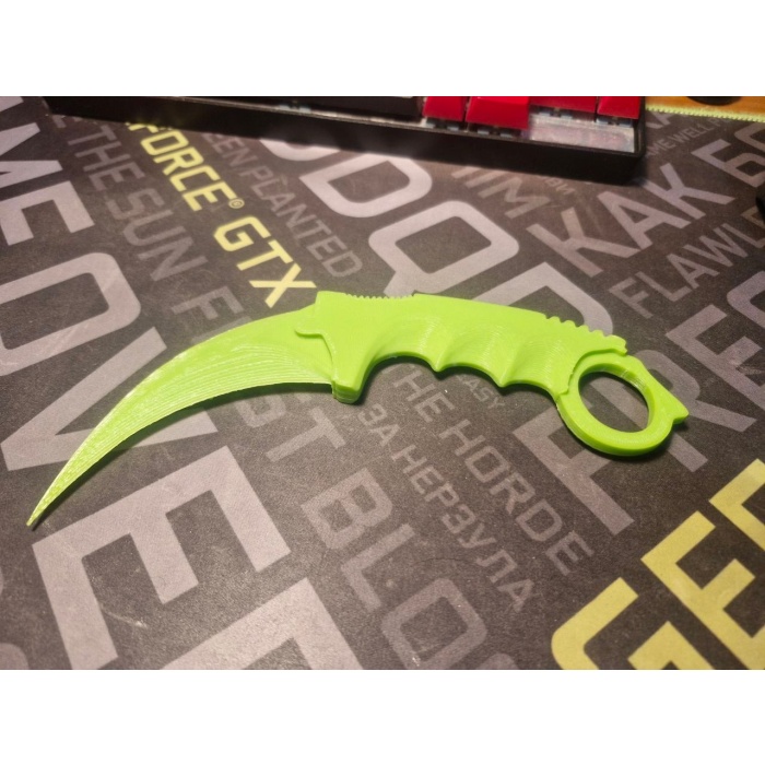 Oyuncak karambit kutu açıcı p1128628