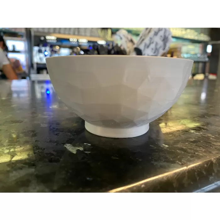 Tasarımcı Low Poly Big Bowl Ayağı P1063421