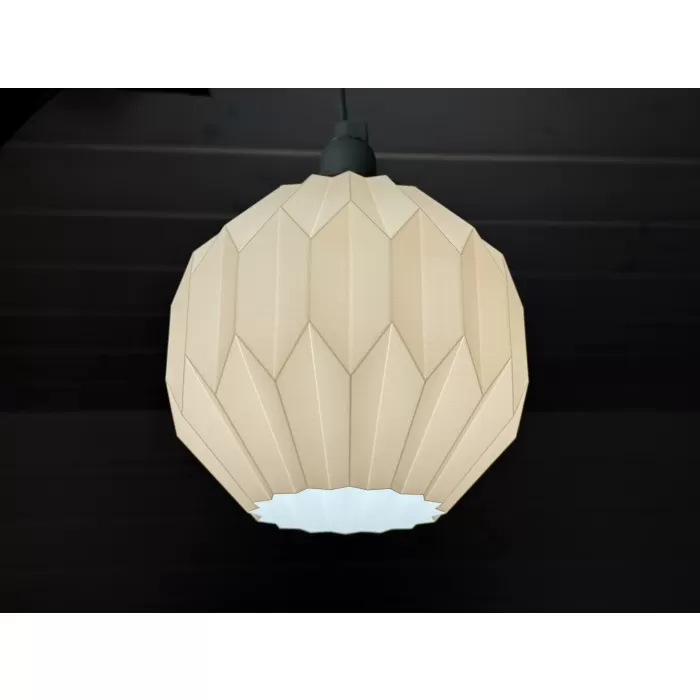 Kolye lamba gölgesi | 15cm Küre, Origami Tasarımı P1145919