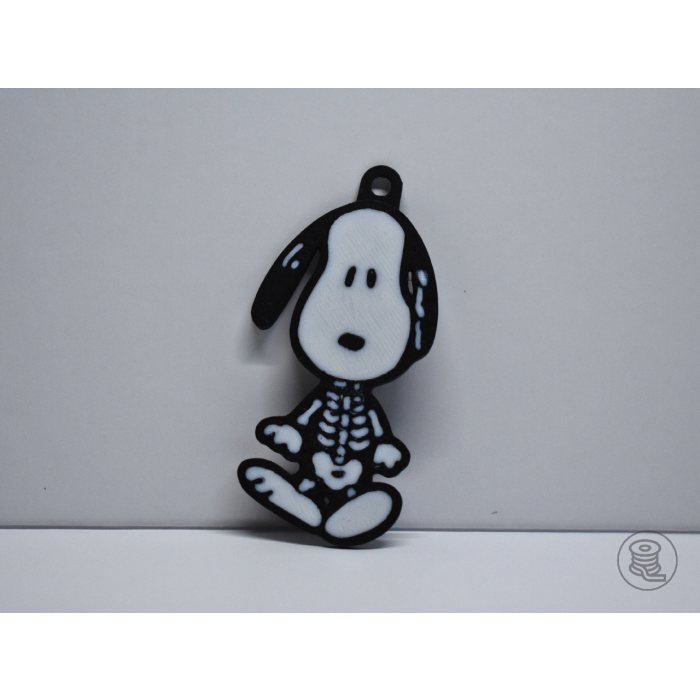 Snoopy Skeleton Keychain P1019463