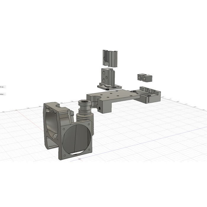 3D yazıcı versiyonu için Hotend kafası. 3D847527