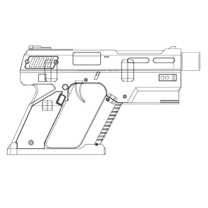 Helldivers P2 Peacemaker (Prop Gun) P881437