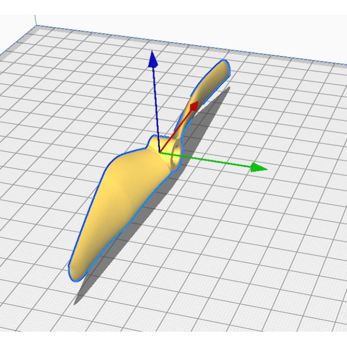 XIRO explorer mini için pervaneler. NACA 9610 profili 3D846757