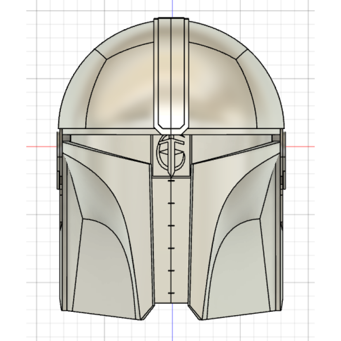 Mandalorian kaskı P624246