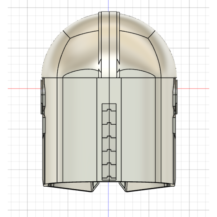 Mandalorian kaskı P624246