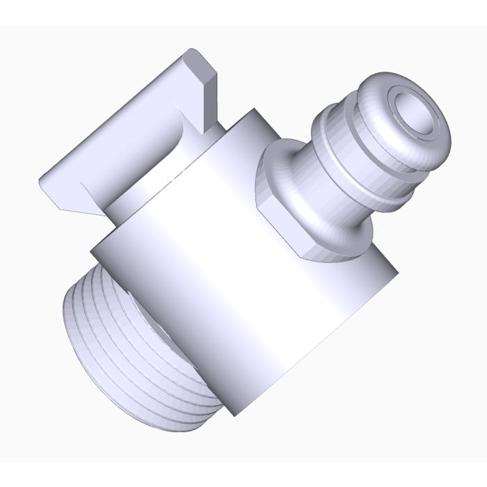 Bahçe için hızlı konnektörlü 3/4 musluk. 3D846392