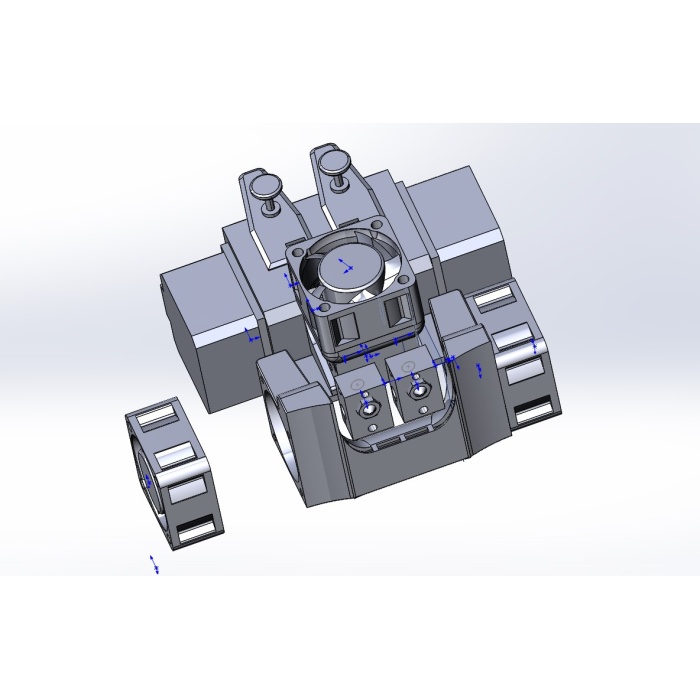 Hava Akışı Bondtech BMG-X2 Ekstruder 3D845392