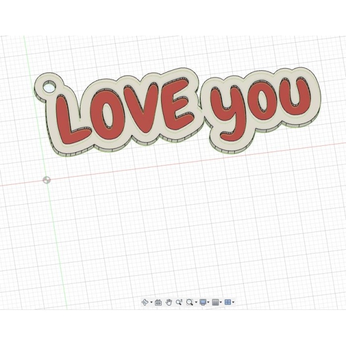 Loveyou-Keychain P760886