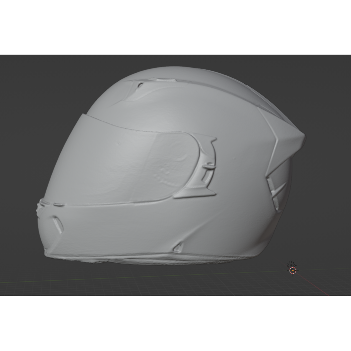 Tam Yüz Motosiklet Kask 3D Tarama P502088