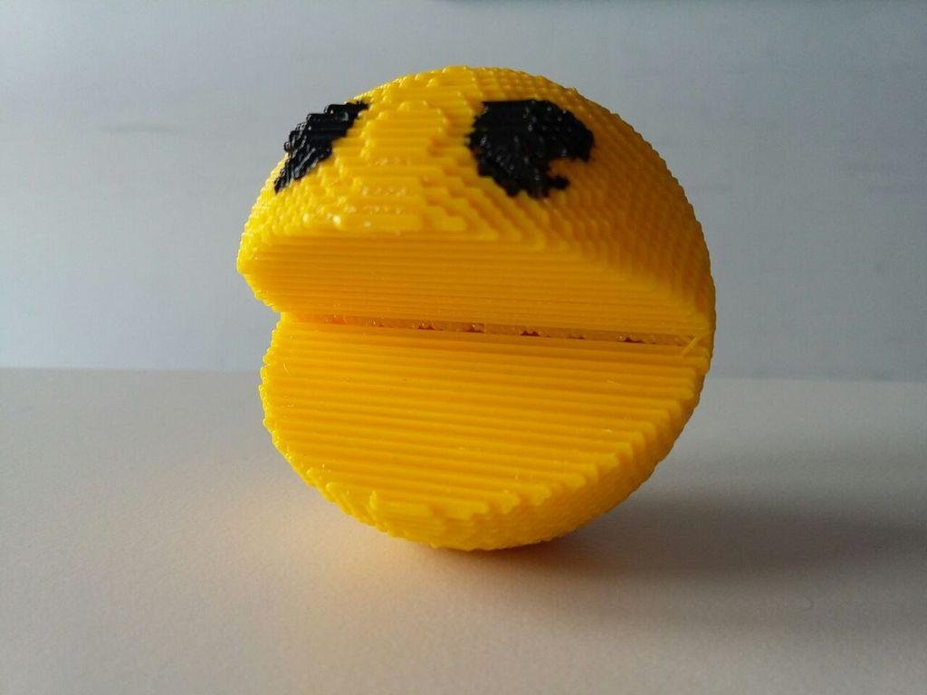 3D Pacman, Pixeled Sarı 1112408