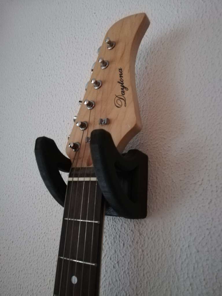 Gitar Duvara Asma Aparatı Siyah 4758467