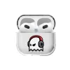 Airpods 3. Nesil Şeffaf Kılıf Angry Ghost