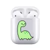 Airpods 1-2 Şeffaf Kılıf Dino