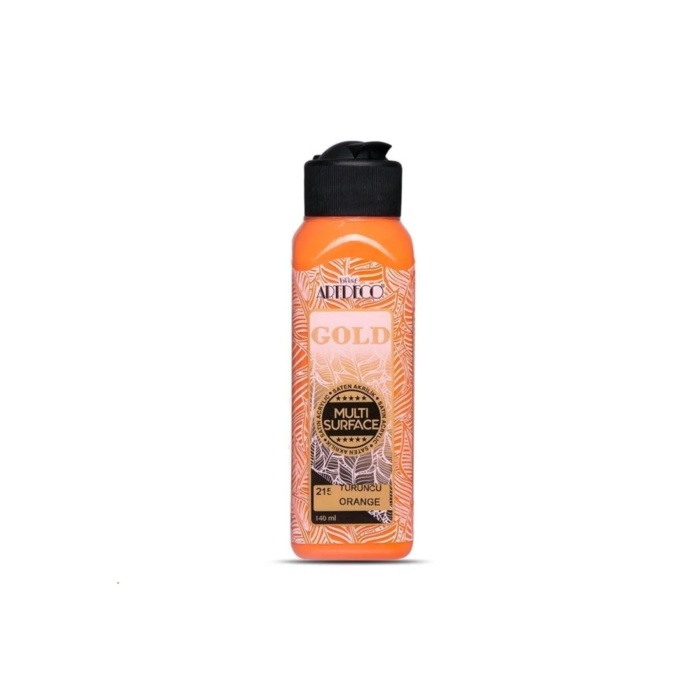 Artdeco Turuncu Gold Akrilik Boya 140 ml 215 P