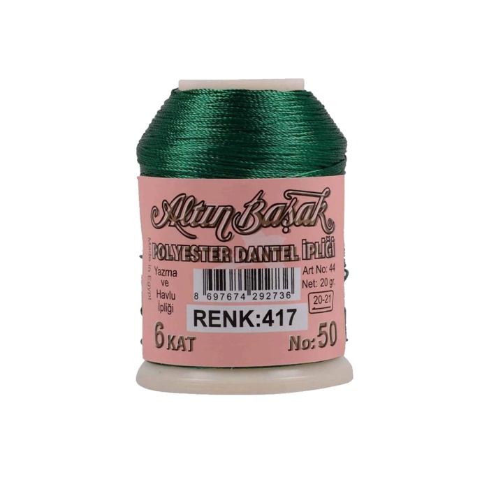 3 Adet Altınbaşak Oya ve Dantel İpi 20 gr - Royaleks - No: 211 - 387 - 417