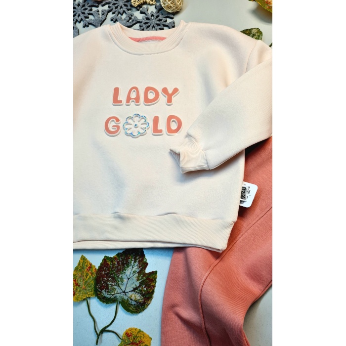 MNT Kız Çocuk Lady Gold Takım (Somon)