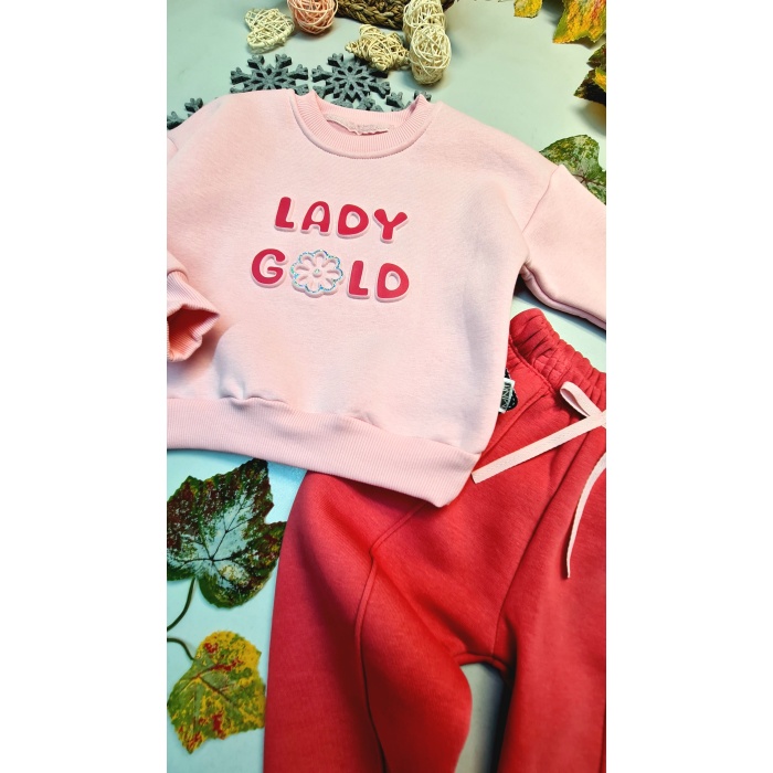 MNT Kız Çocuk Lady Gold Takım (Fuşya)