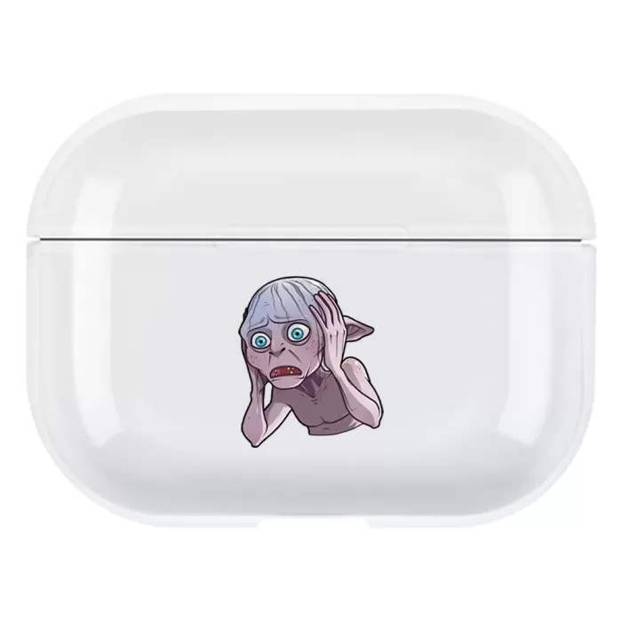 Airpods Pro 2. Nesil Şeffaf Kılıf - Smeagol