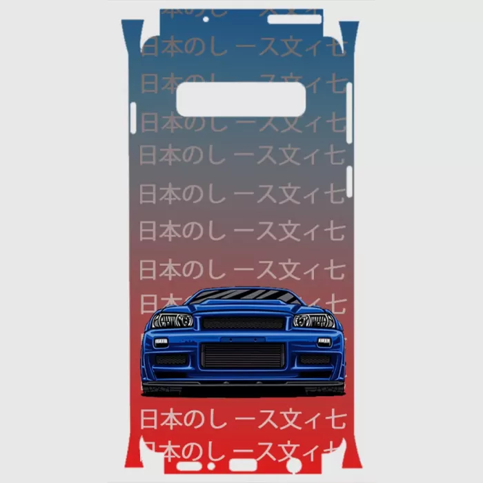 Samsung S10 Telefon Kaplama - Skyline R34 JDM 2