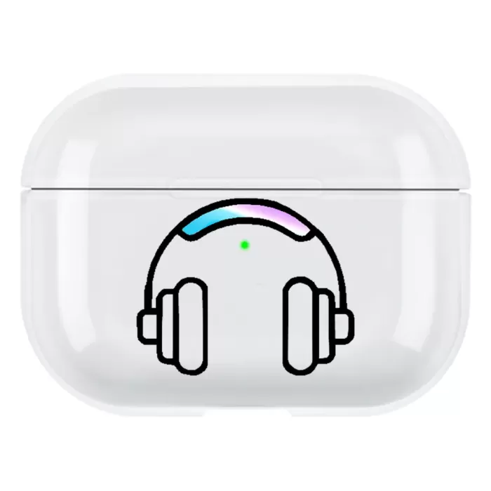 Airpods Pro Şeffaf Kılıf Headset