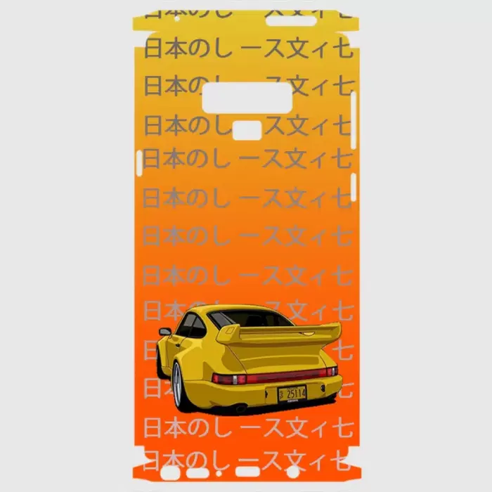 Samsung Note 9 Telefon Kaplama - Porsche 911 JDM